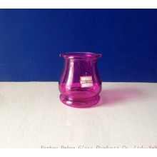 300ml Colored Glass Candlestick Holder High Quality